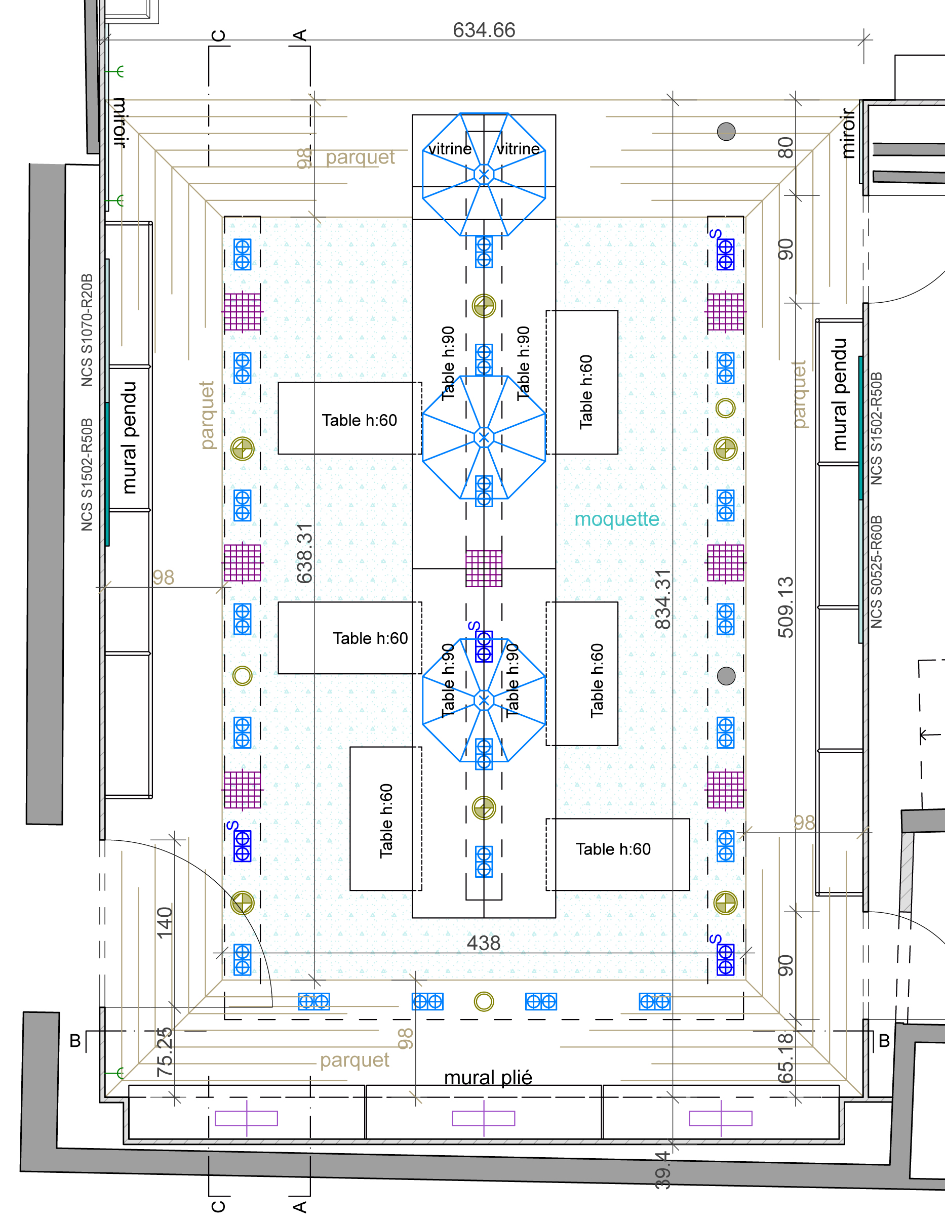 berne sous sol plan